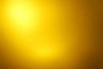 Bright golden yellow gradient background with soft luminous radiant center glow