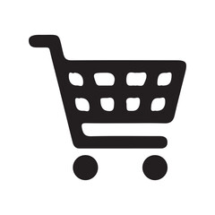 shopping cart icon vector