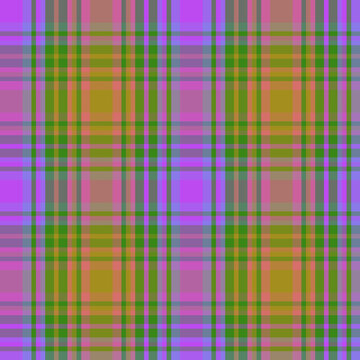 Pink and yellow plaid pattern background