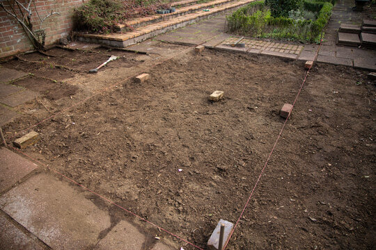 Brick paving project progress, Auckland, New Zealand