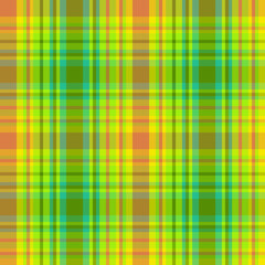 Pink and green plaid pattern background
