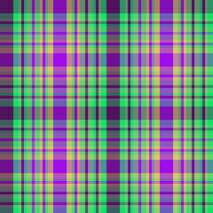 Blue and green plaid pattern background