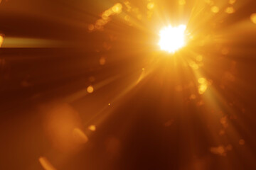 Obraz premium Blur blurred defocused Magic sun disk. Scenic sunset. scenery with blurred unfocused background. Radiant Burst of Light Effects Glow Shine Sunlight Lens Flare Abstract Expressionism Dynamic Lines