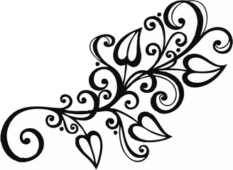 Original Decorative Leaf with...