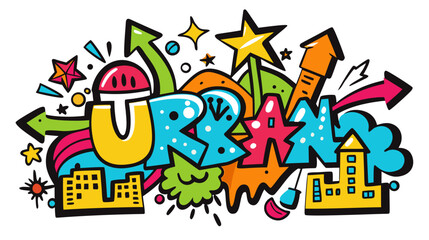 urban-doodle-vector-icons---graffiti-arrows--star