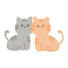 watercolor cat