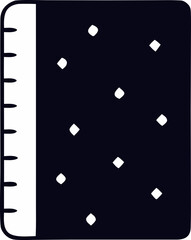 Fototapeta premium Dark Diamond Dot Pattern