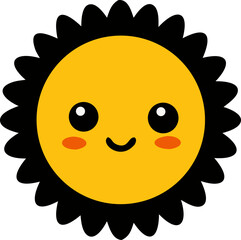 Fototapeta premium Cute Fruit Character and Icons