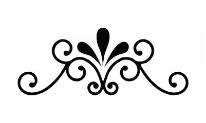 Vector vintage flourish ornam...