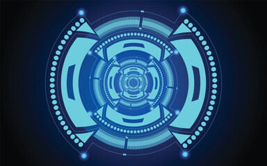 Abstract futuristic technology background, can be used in modern day design, easily editable vector