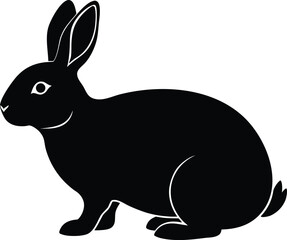 Obraz premium vector illustration of a rabbit