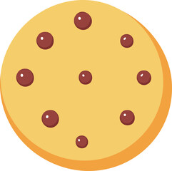 Obraz premium Cookie Icon – Sweet, Dessert, Snack, Bakery Symbol