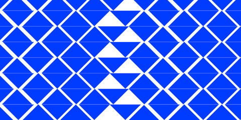 Abstract blue shape geometric seamless texture
