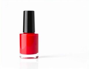 nail polish isolated on white