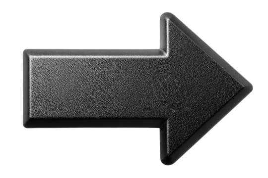 A black arrow pointing to the right