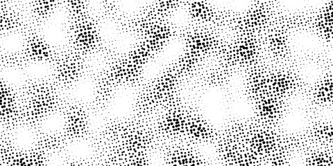Noise texture. Dotwork black stippled background. Noise halftone texture. Stipple dots. Sand grain effect. Abstract dotwork background. Vector graphic