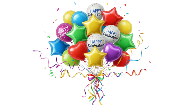 PNG Balloon bouquet balloons balloon bouquet celebration.