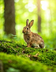 Fototapeta premium 野ウサギ
