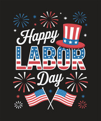 Obraz premium Happy labor day