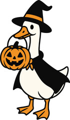 Halloween goose