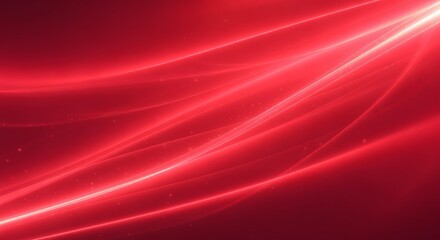 Fototapeta premium Neon crimson glowing abstract gradient wallpaper with cinematic depth and soft lighting, modern minimal composition for immersive digital visual experience