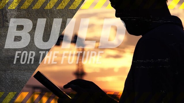 Construction Builder Grunge Concrete Intro Opener