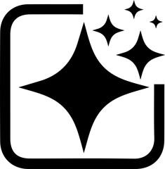 Obraz premium Generative AI Icon , artificial intelligence logo
