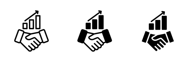 Collaboration Icon Multi concept. Simple vector illustration