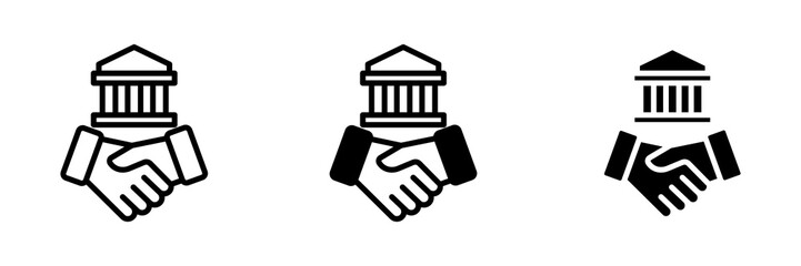 Collaboration Icon Multi concept. Simple vector illustration