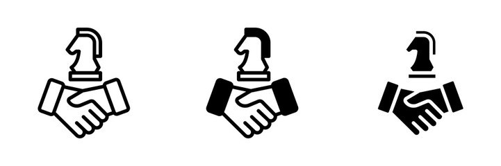 Collaboration Icon Multi concept. Simple vector illustration