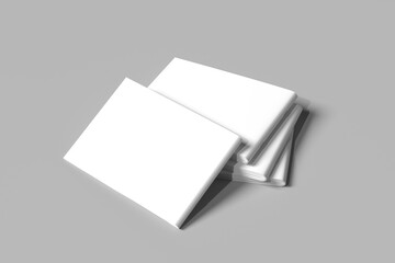 Cover brochure landscape mockup 3D design