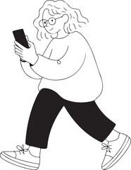 Excited Person with Phone