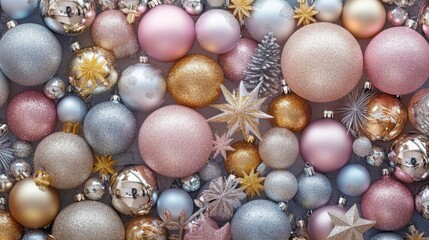 Sparkling Christmas Ornament Collection.
