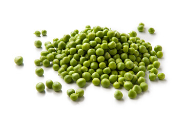 Piselli freschi biologici, alimentazione vegetariana 