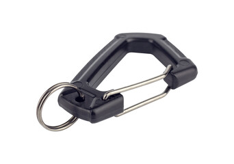tourist carabiner isolated from the background