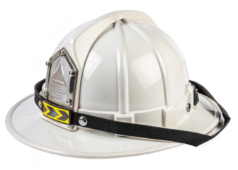 Fire Helmet isolated on a transparent background.