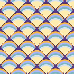 seamless geometric pattern with circles