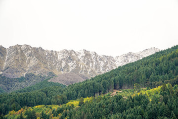 Queenstown New Zealand Mountains Southern Alps Lake Wakatipu