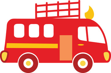 vector illustration of a bus
