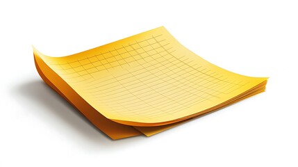 Abstract Background of Curved Colorful Paper Sheets