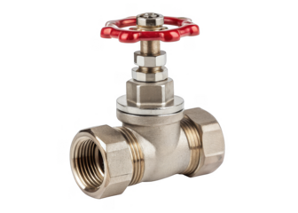 valve tap isolated on a transparent background.