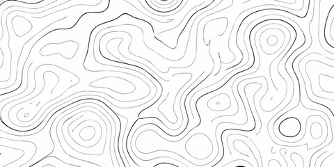 Abstract Topographic Map Design