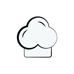 chef logo icon illustration flat