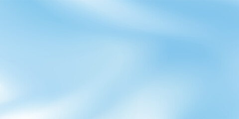 Aesthetic clear blue sky set. Summer season blue pastel colored vertical vector banner. Blurred sky gradient background. Simple soft light modern best