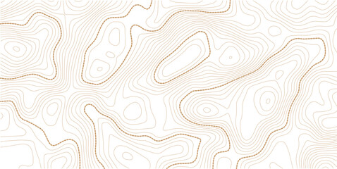 Golden line art background vector. Mountain topographic terrain map background with gold lines texture. Design illustration for wall art, fabric, packaging, web, banner, app, wallpaper.