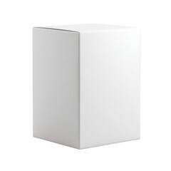 White rectangular prism isolated on black background geometric shape, Isolated On Png Transparent Background