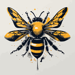 Honey Bee Design very cool design © Harun