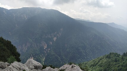 hiking the Lessini Mountains in Italy