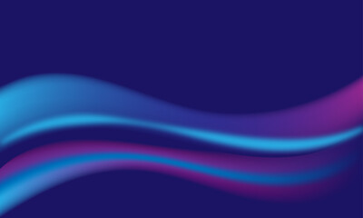 Fototapeta premium Abstract digital background with smooth flowing gradient waves on a vibrant backdrop. Modern futuristic design perfect for wallpaper, presentation, or creative projects