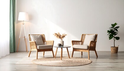 Cozy living room scene